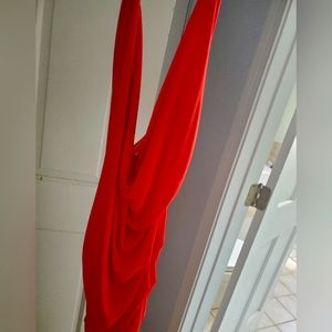 Red Nicole Miller dress